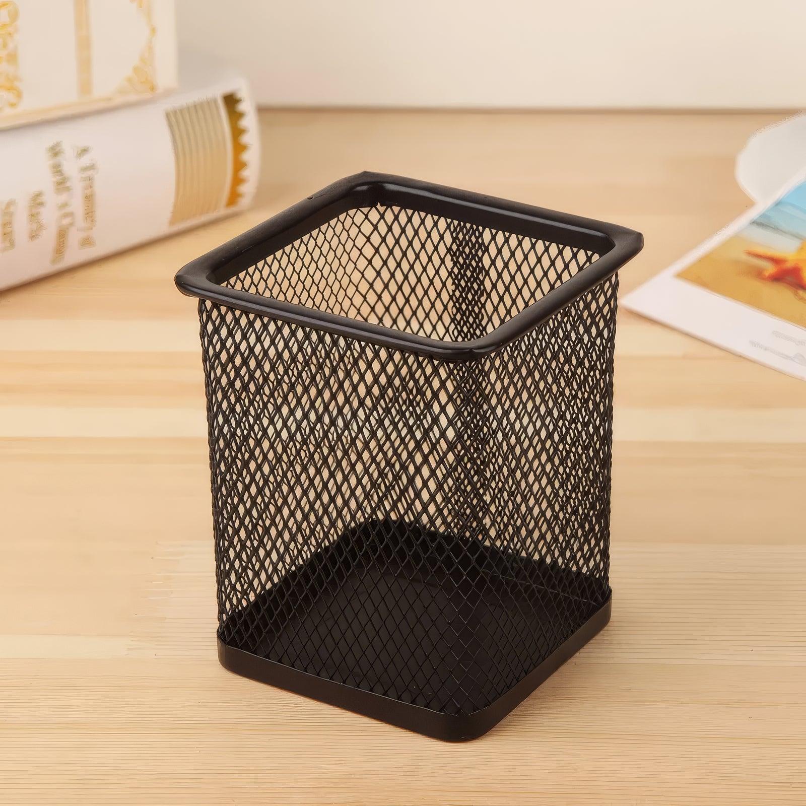 Pot à stylos en Maille Métallique - FlatDesk
