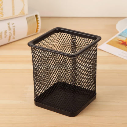 Pot à stylos en Maille Métallique - FlatDesk