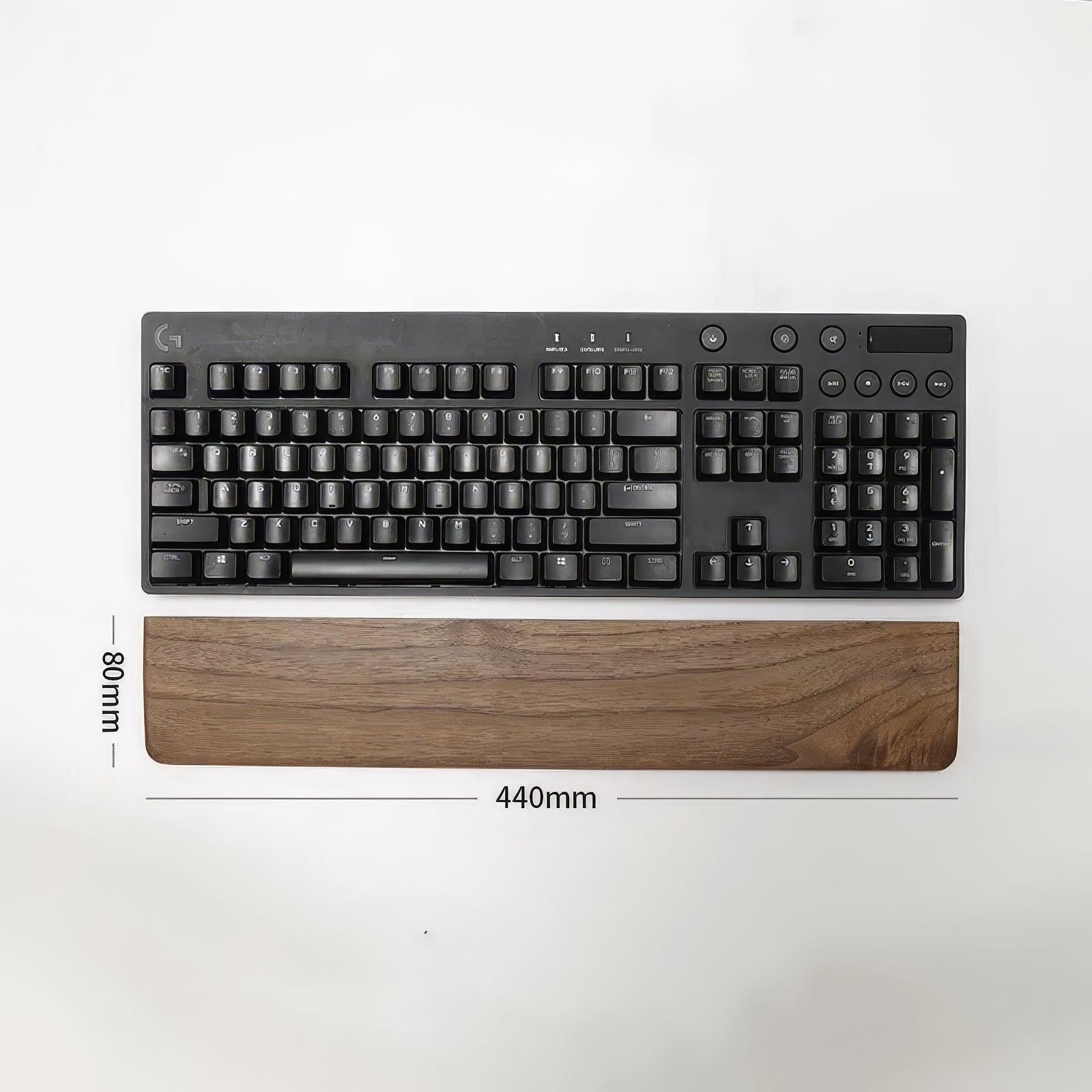 Repose poignet en Noyer - FlatDesk
