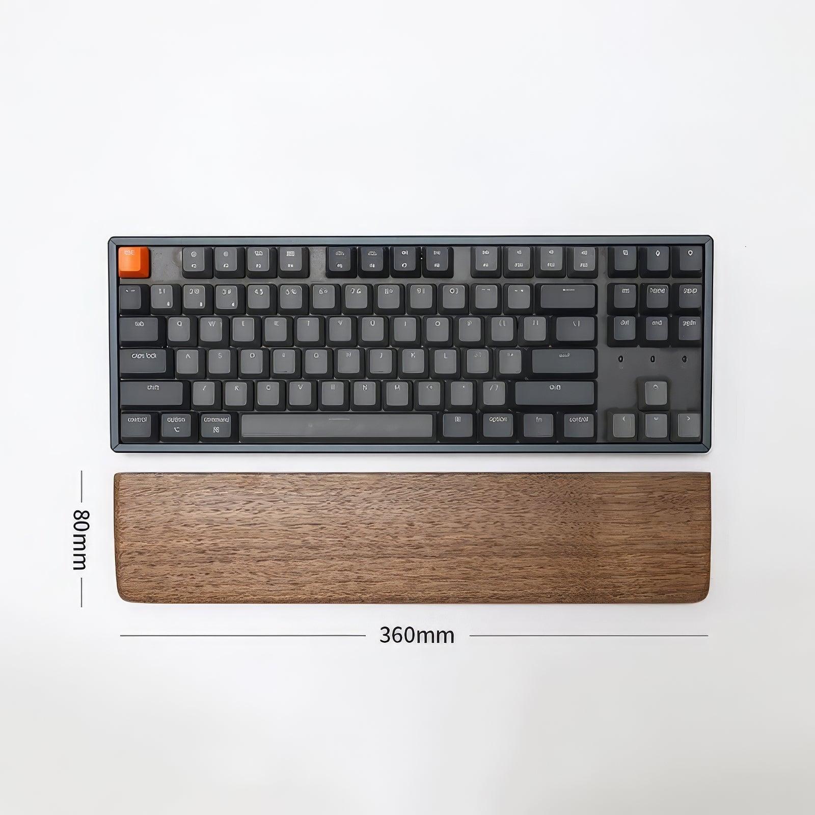 Repose poignet en Noyer - FlatDesk
