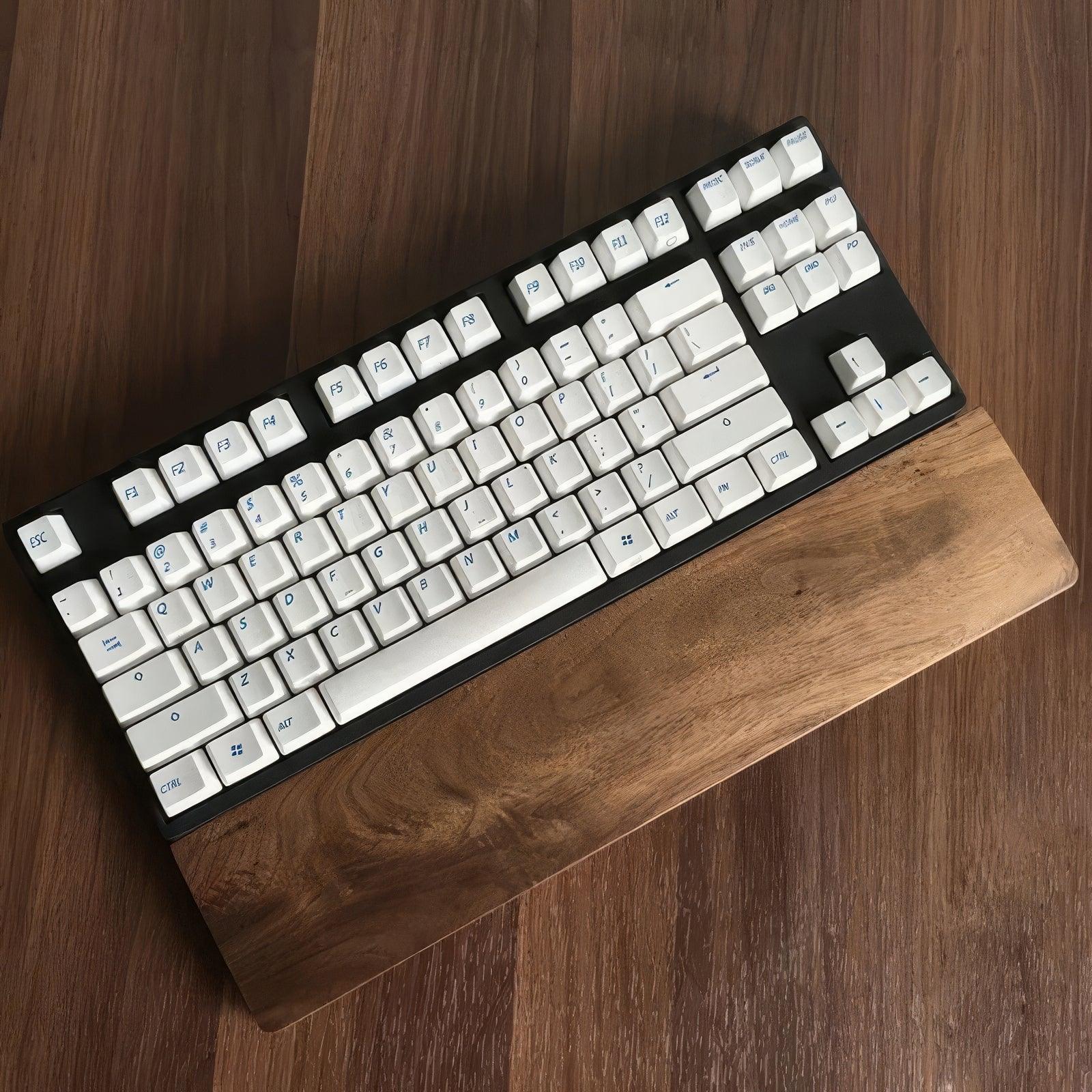 Repose poignet en Noyer - FlatDesk