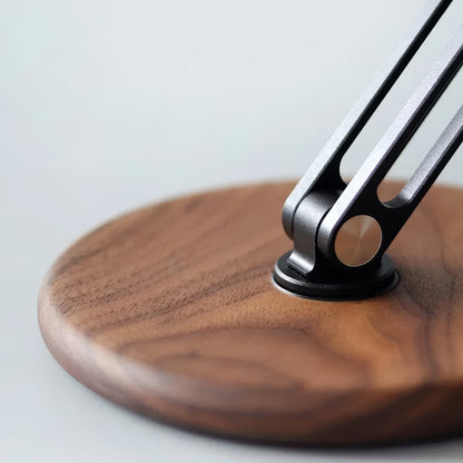 Support de téléphone en Noyer et Aluminium